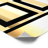 Poster 2,5x3in photo employé de la reconnaissance du mois (Coin)