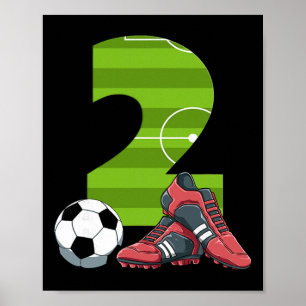 Poster 2 Anniversaire Football Premier Anniversaire Footl