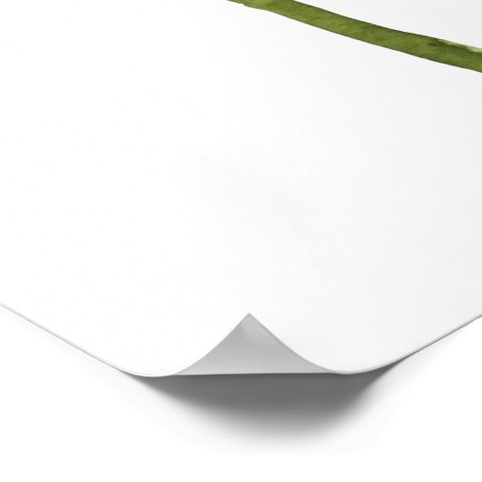 Poster 2 aquarelle bleu bleu et pourpre (Coin)