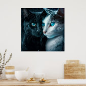 Poster 2 chat (Cuisine)