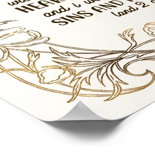 Poster 2 Chroniques 7:14 Si Mon Peuple Priait (Coin)