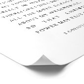 Poster 2 Corinthiens 12:9 Ma grâce te suffit (Coin)