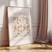 Poster 2 Corinthiens 12:9 Ma grâce te suffit