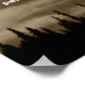 Poster 2 Corinthiens 4:8 Nous sommes troublés de part et  (Coin)