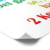 Poster 2 Corinthiens 5:17 Suédois (Coin)