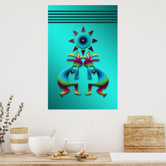 Poster 2 Kokopelli #41 (Cuisine)