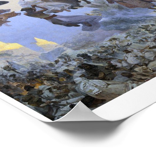 Poster #2 La fête de Svantovit, Mucha (Coin)