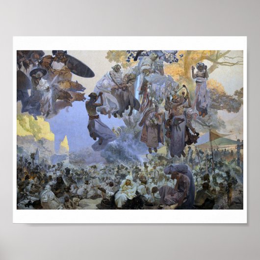 Poster #2 La fête de Svantovit, Mucha (Devant)