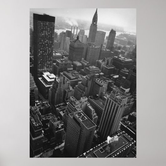 Poster 2 mai 1961 : Le bâtiment Chrysler à New York (Devant)