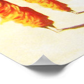 Poster 2 moines bouddhistes laotiens (Coin)