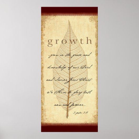 Poster 2 Pierre 3:18 (Devant)