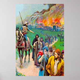 Poster 2 Rois 25 Juda pris captif à Babylone