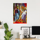 Poster 2 Samuel 7 David apprend l'affiche de la volonté d (Bureau à domicile)