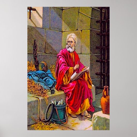 Poster 2 Timothy 4:6-8 J'ai terminé l'affiche du cours (Devant)