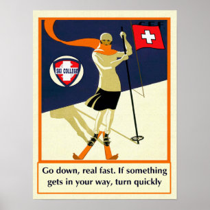 Poster 2 van het Ski College