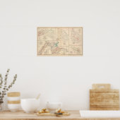 Poster 2d Corps AN Va, camps, piquets, routes (Cuisine)