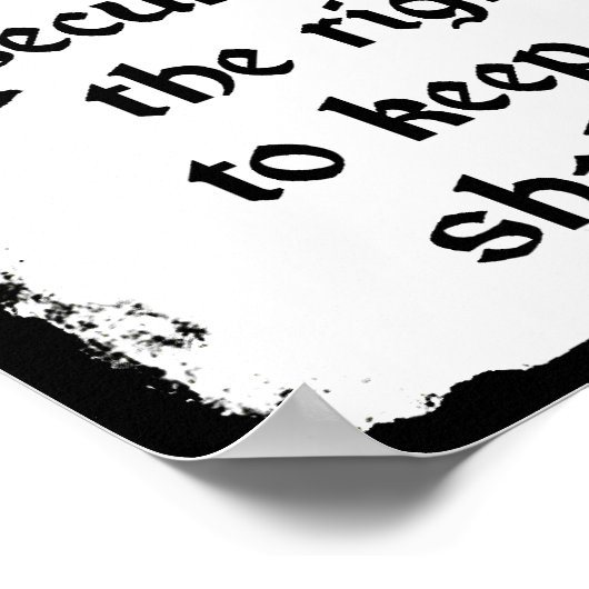 Poster 2e amendement (Coin)