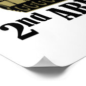 Poster 2e AVET DE LA Tempête du désert (Coin)