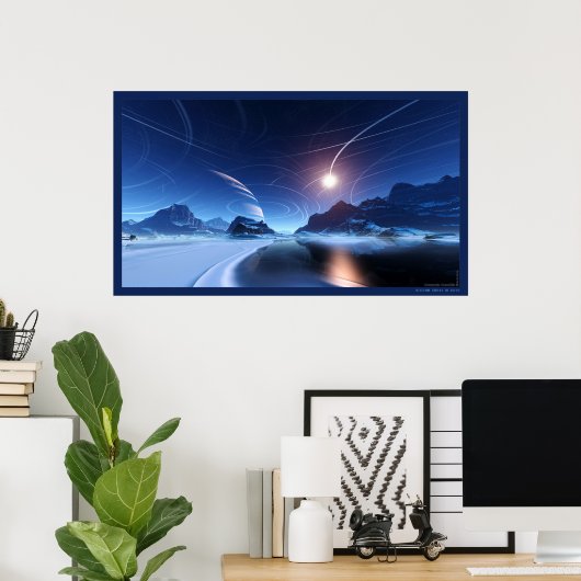 Poster 2e Courbe de froid (Bureau à domicile)