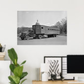 Poster 2ÈME GUERRE MONDIALE Bus Trailer, 1942 (Bureau à domicile)