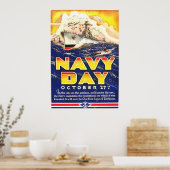 Poster 2ÈME GUERRE MONDIALE de l'affiche de la Journée de (Cuisine)