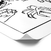 Poster 2ÈME GUERRE MONDIALE — Dessin sur la conservation (Coin)