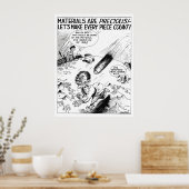 Poster 2ÈME GUERRE MONDIALE — Dessin sur la conservation  (Cuisine)