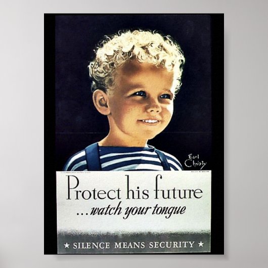 Poster 2ème guerre mondiale négligent19 (Devant)