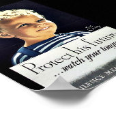 Poster 2ème guerre mondiale négligent19 (Coin)