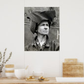 Poster 2ÈME GUERRE MONDIALE Rosie le Riveter (Cuisine)
