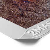 Poster 2MASS - Centre Galactique (Coin)