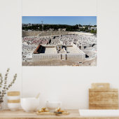 Poster 2nd Beis HaMikdash (Holy Temple in Yerusalem) (Cuisine)