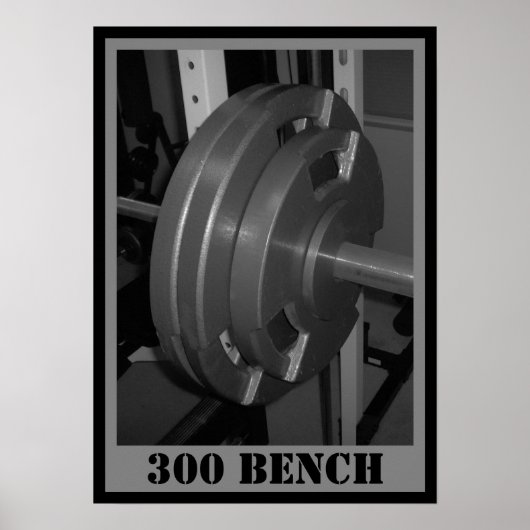 Poster 300 BENCH (Devant)