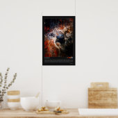 Poster 30 Doradus (Tarantula Nebula, NGC 2070) (Cuisine)