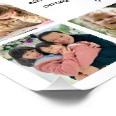 Poster 30 Raisons Nous Vous Aimons Photo Collage Keepsaké (Coin)