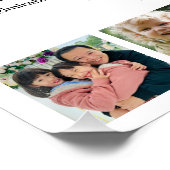 Poster 30 Raisons que nous vous aimons Anniversaire Photo (Coin)