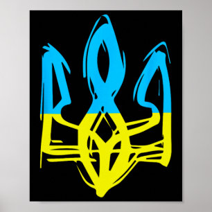 Poster 30e anniversaire de l'indépendance de l'Ukraine -
