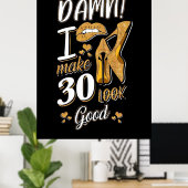 Poster 30e anniversaire | Je Fais 30 Semblables (Bureau à domicile)