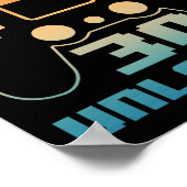 Poster 30e Anniversaire Pour Homme Niveau 30 Jeu Déverrou (Coin)