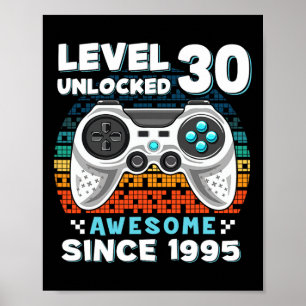 Poster 30e Anniversaire Pour Hommes 30 Anniversaires Cade