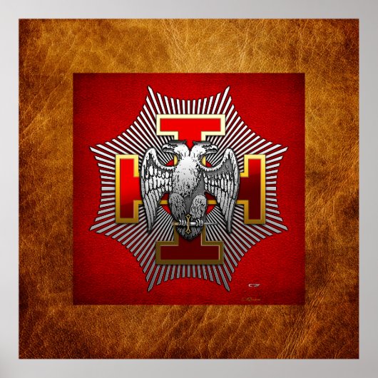 Poster 30ème Degré : Knight Kadosh (Devant)