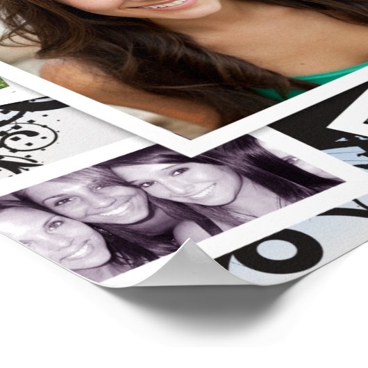 Poster 311 Collage de diplômes amusants Imprimer (Coin)