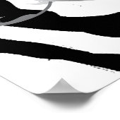 Poster 311 Lavish Pink Platter Zebra Silver (Coin)