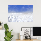 Poster #31-02 : Champ de neige. (Bureau à domicile)