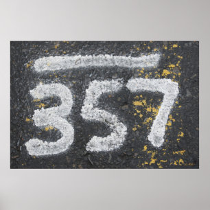 Poster 357 Nombre de Maçon et Nombre Angélique