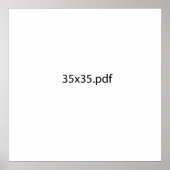 Poster 35 x 35 (Devant)