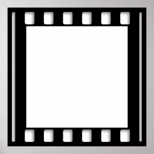 Poster 35mm Movie Star Hollywood Film Cinema Template