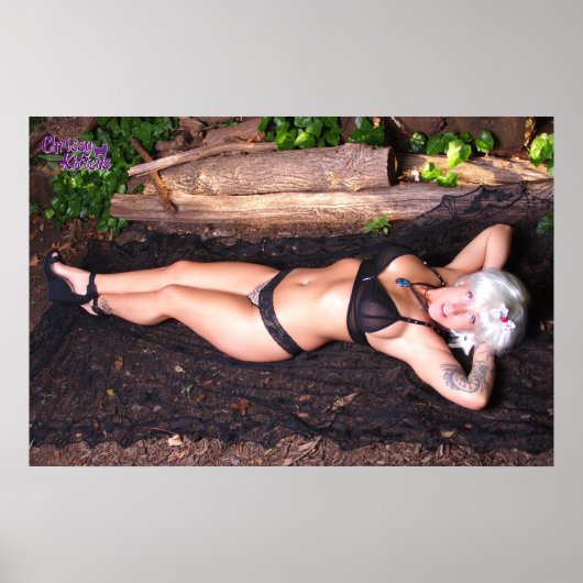 Poster 36" x 24" Chrissy Kittens Par Le Journal (Devant)