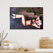 Poster 36" x 24" Chrissy Kittens talons et billes (Cuisine)