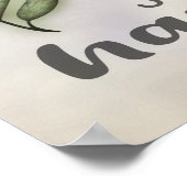 Poster 36x24 de la Sagesse d'un paresseux (Coin)